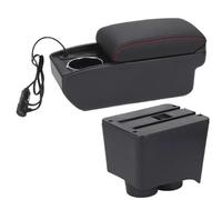 HPZPRPCEW Per VW Per Polo Bracciolo Per VW Per Polo 9N 3 2002 2003 2004 2005 2006 2007 2008 2009 Bracciolo Auto Scatola Di Archiviazione(A1 Ricarica rapida)