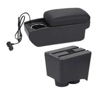 HPZPRPCEW Per VW Per Polo Bracciolo Per VW Per Polo 9N 3 2002 2003 2004 2005 2006 2007 2008 2009 Bracciolo Auto Scatola Di Archiviazione(A2 Ricarica rapida)