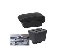 HPZPRPCEW Per VW Per Polo Per Polo 9N 3 Mk4 2002 2003 2004 2005 2006-2009 Vanetto Bracciolo Auto Interni Retrofit Ripostiglio Accessori Auto(B1 Nero bianco 3USB)