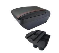 HPZPRPCEW Per VW Per T&ouran Bracciolo Scatola Di Immagazzinamento Centrale Accessori Auto Interni Di Retrofitting(F linea rossa Nessuna USB)
