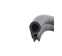HPZPRPCEW Per VW Per T4 T5.1 T6 Transporter Multivan Caravelle Strisce Finitura Gomma Con Alette Auto GUARNIZIONE TUBO LATERALE Cofano Porta Scorrevole Anteriore(2 meters-FINNED)