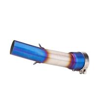 HPZPRPCEW Per Y&amaha Per Fazer FZ1 FZ1N FZ1000 FZ 1 1N 1000 2006-2015 Collegamento Centrale Per Moto Slip On Marmitta Tubo Di Scarico(Stile B)
