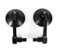 HPZPRPCEW Per Y&amaha XSR 700 2018 2019 XSR 900 2016 2017 2018 2019 Specchietti Retrovisori Laterali CNC per Manubrio da Moto(Nero)