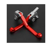 HPZPRPCEW Per YAMAHA XG250 Per TRICKER 2004 2005 2006 2007 2008 2009 2010 Motocross Dirt Bike Leve Freno Frizione Pivot(ROSSO)