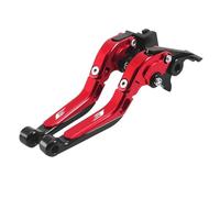 HPZPRPCEW Per YAMAHA YZF-R3 YZF R3 2015 2016 2017 2018 2019 2020 2021 2022 2023 2024 Accessori Per Moto Leva Freno Frizione Regolabile, Pieghevole Ed Estensibile(ROSSO)