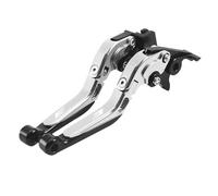 HPZPRPCEW Per YAMAHA YZF-R3 YZF R3 2015 2016 2017 2018 2019 2020 2021 2022 2023 2024 Accessori Per Moto Leva Freno Frizione Regolabile, Pieghevole Ed Estensibile(Argento)