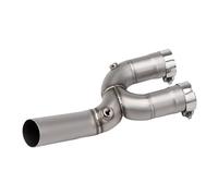 HPZPRPCEW Per YZF-R1 R1 2015 2016 2017 2018 2019 2020 2021 2022 Silenziatore Di Scarico Per Moto Tubo Di Collegamento Centrale Sezione Centrale Sistema(Style G)