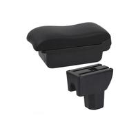 HPZPRPCEW Portabbracciolo Pezzi Di Retrofit Scatola Di Archiviazione Interna Accessori Auto Per Suzuki Per IGNIS(Linea nera A2 Nessuna USB)