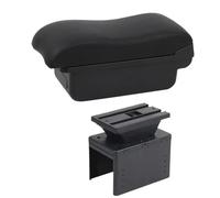 HPZPRPCEW Portabracciolo Auto Per R&enault Per Clio 5 Portabracciolo Per Captur Per Clio5 Bracciolo Pelle Vanità Centrale(B2 Linea Nera)