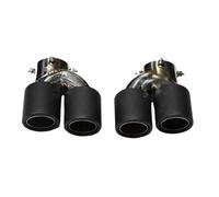 HPZPRPCEW Quadruplo In Fibra Di Carbonio Per G22 G23 M440i 2021 2022 Terminale Di Scarico Doppio Ugello Terminale(Carbon Fiber Texture J)
