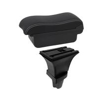 HPZPRPCEW Scatola Bracciolo Auto Per Kia Per Morning Scatola Bracciolo Per Kia Per Picanto Scatola Di Immagazzinamento Centrale(A3 Black white NO USB)