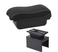 HPZPRPCEW Scatola Bracciolo Auto Universale Modello Universale Bracciolo Accessori Auto Scatola Di Archiviazione Scatola Bracciolo Centrale(A3 Black white NO USB)