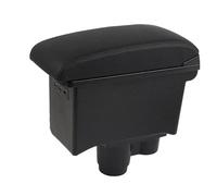 HPZPRPCEW Scatola Bracciolo Per R&enault Per Duster Per Dacia Per Duster 2019-2022 Scatola Bracciolo Auto Box Di Immagazzinamento Console Centrale(B2 linea nera 3USB)