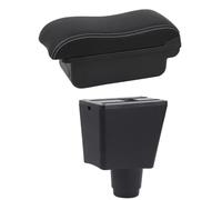 HPZPRPCEW Scatola Di Archiviazione Auto Per R&enault Per Logan 2 Box Bracciolo Auto Per Sandero 2 Box Bracciolo Auto Forniture Auto Dettagli Interni(B2 Linea Bianca)