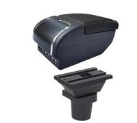 HPZPRPCEW Scatola Poggiapolsi Auto Per F&ord Per Focus Mk1 Scatola Poggiapolsi Per F&ord Per Focus Scatola Di Archiviazione Centrale(E black line 9USB)