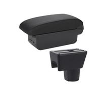 HPZPRPCEW Scatola Portabracciolo Centrale Per N&issan Per Terrano 3 Auto Portabracciolo Scatola Di Archiviazione Ricambi Accessori Auto(B2 linea nera 3USB)