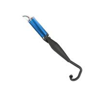 HPZPRPCEW Sistema Di Scarico Completo Marmitta E Silenziatore Tubo Di Contatto Per Minimoto Da Cross A Per 2 Tempi 43cc 47cc E 49cc(Blu)
