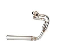 HPZPRPCEW Sistema Di Scarico Completo Per Moto Solo Per Triumph Per Scrambler 900 Raffreddato Ad Aria 2006 2007 2008 2009 2010-2015 2016