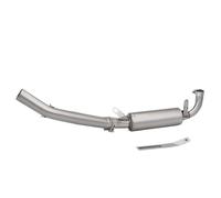 HPZPRPCEW Sistemi Per Moto Terminale Di Scarico Laterale Slip-On Collegamento Centrale Silenziatore Da 51 Mm Per Aprilia GPR250R GPR250S GPR250 2021-2024