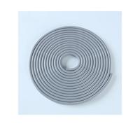 HPZPRPCEW Striscia Sigillante Anticollisione Generale Senza Colla Per Portiera Auto Decorativa Per Bordo A U Per Chiglia(2M-Gray)