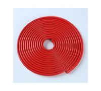 HPZPRPCEW Striscia Sigillante Anticollisione Generale Senza Colla Per Portiera Auto Decorativa Per Bordo A U Per Chiglia(2M-Red)