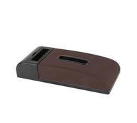 HPZPRPCEW Tappetino Universale Per Bracciolo Auto Cuscino Di Rialzo Contenitore Per Fazzoletti Cuscino Di Protezione Per Bracciolo(C4 Coffee No USB)