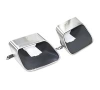 HPZPRPCEW Terminale Di Scarico Con Ugello Quadrato Nero In Acciaio Inox Per Range Rover 3.0T 2018 2019 2020 2021 2022(Argento)