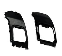 HPZPRPCEW Terminale Di Scarico Per Paraurti Posteriore Per Land Rover PerRange Rover Per Evoque 2010 2011 2012 2013-2018 LR028087 LR028089(NERO,1 paio)