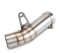 HPZPRPCEW Terminale Di Scarico Slip-on Per Moto Raccordo Centrale Per B&MW S1000RR S1000 RR 2008 2009 2010 2011 2012 2013 2014