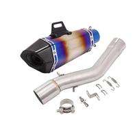 HPZPRPCEW Terminale Di Scarico Slip On Per Voge 500DS 500R LX500DS 2019 2020 Silenziatore Con Raccordo Intermedio E DB Killer Rimovibile(Style i)