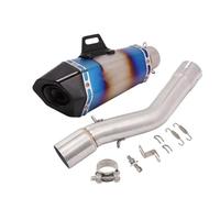 HPZPRPCEW Terminale Di Scarico Slip On Per Voge 500DS 500R LX500DS 2019 2020 Silenziatore Con Raccordo Intermedio E DB Killer Rimovibile(Style G)