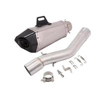 HPZPRPCEW Terminale Di Scarico Slip On Per Voge 500DS 500R LX500DS 2019 2020 Silenziatore Con Raccordo Intermedio E DB Killer Rimovibile(Stile B)