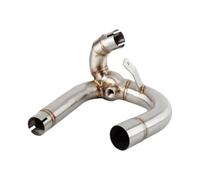 HPZPRPCEW Tubo Di Collegamento Per Marmitta Di Scarico Per Moto Slip-on Per Ducati Per Hypermotard 1100 2007 2008 2009 Per 1100 Evo 2010 2011 2012