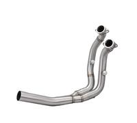 HPZPRPCEW Tubo Di Scarico Anteriore Centrale Accessori Per La Modifica Del Silenziatore Per VOGE 900DS 900 DS DS900X DS900 X 2024 2025(Stile B)