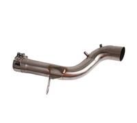 HPZPRPCEW Tubo Di Scarico Per Moto In Acciaio Inox Sezione Centrale Adatto Per B&MW F750GS 850GS Sezione Centrale Accessori Di Modifica(Stile B)