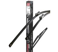 HQ Automotive Kit di ricambio per tergicristalli anteriori e posteriori per Ford Puma SUV (dal 2019 in poi)