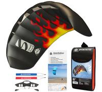 HQ-Invento Symphony Beach III 1.3 Flame Aquilone da trazione a 2 Cavi con Le Straps