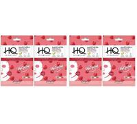 HQ - Maschera viso e collo lifting - 97% ingredienti naturali - Siero lampone e burro di karité - Confortevole e facile applicare - Formula vegana - Routine cura pelle (Confezione da 2)