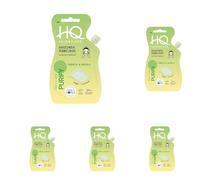 HQ Maschera viso purificante Argilla, Avocado - Trattamento di bellezza settimanale per donna - Regolatore di sebo - Pelle più pulita - Prodotto in Corea - Formula vegana (Confezione da 5)
