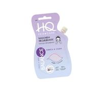 HQ - Maschera viso riequilibrante in tessuto - Purifica, lenisce - Ricca di argilla e lavanda - Trattamento detossinante settimanale - Prodotto in Corea - Formula vegana