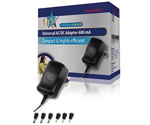 HQ P.SUP.EU600 Alimentatore Universale Compatto, Nero