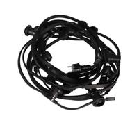 HQ-Power Catena luminosa senza lampadine, 50x attacchi E27, cavo luminoso da 25 m IP44 resistente agli spruzzi, illuminazione da giardino e terrazza, luce decorativa per balcone e giardino