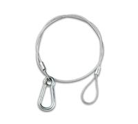 HQ-Power CAVO DI SICUREZZA RIVESTITO IN PVC - CARICO MAX. 20 kg / 44 lb