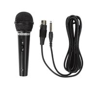 HQ-Power Microfono, dinamico, omnidirezionale, nero