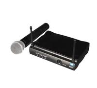 HQ-Power Microfono UHF, wireless, 1 canale, 1 microfono, 864 MHz