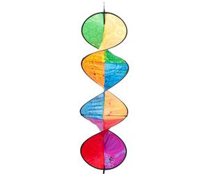 HQ Windspiration 108225 Helix - Campanello a Vento in Stile Vittoriano, Resistente ai Raggi UV e alle intemperie, Lunghezza 80 cm, Diametro 25 cm, Sospensione Inclusa