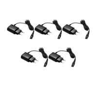 HQ8505 Adattatore Di Alimentazione Con Spina UE Da 15 V E 5,4 W, Caricabatterie Elettrico, Compatibile Con Philips, Cavo Di Ricarica For Rasoio 6070/6075/6095(5pcs)