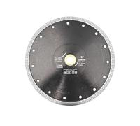 HQABCUTR 1 disco diamantato da 230 mm, lama turbo a maglia X for taglierina di piastrelle in ceramica, porcellana e marmo