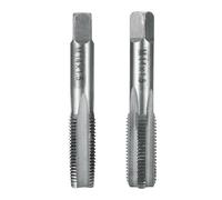 HQABCUTR 2 pezzi Maschio filettato destrorso scanalato dritto filettatura fine metrico M12/M14/M16/M20/M18 passo 1,5 mm utensili in acciaio rapido