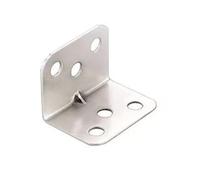 HQABCUTR Elementi di fissaggio for staffe angolari ad angolo retto da 8/20/50 pezzi, utilizzati for tavoli, sedie, armadi, staffe a L, connettori di fissaggio